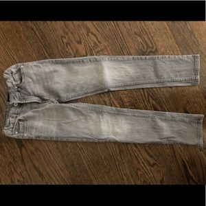 Hudson boys skinny jeans gray wash size 10
